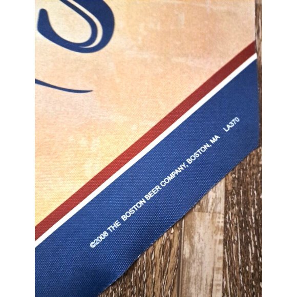 Sam Adams Boston Lager Banner Sign 2008 Indoor Outdoor Beer Display 43x19 - Picture 2 of 4